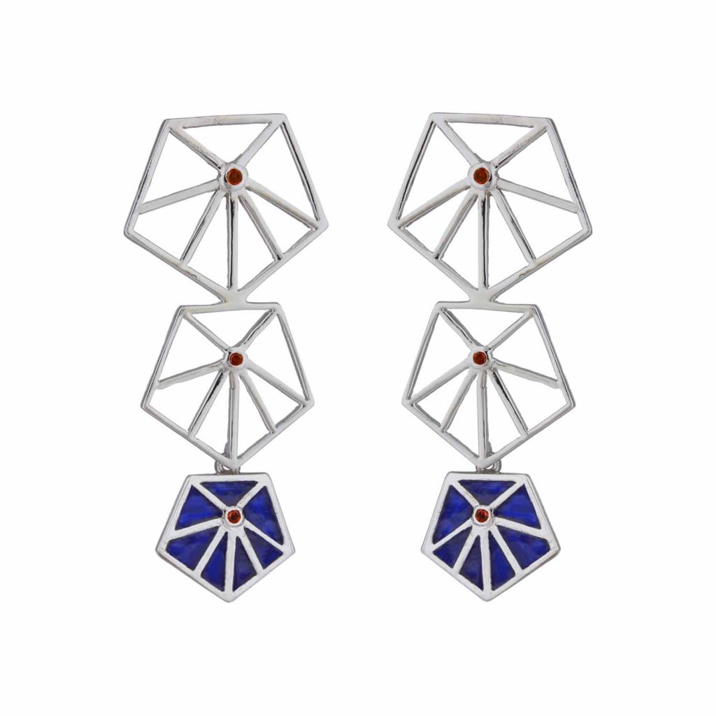 Prism Blue Earrings